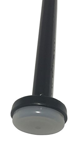 Project Patio 1-1/2" Round Cup Insert Glide End Cap for Wrought Iron Patio Furniture (28)