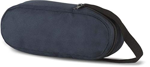 Kimood Marine Petanque Bag for 3 Boules, with Zip Closure.