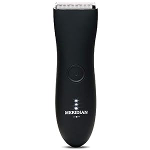 The Trimmer by Meridian: Electric Below-The-Belt Trimmer Built for Men | Effortlessly Trim Pesky Hair | Waterproof Groin…