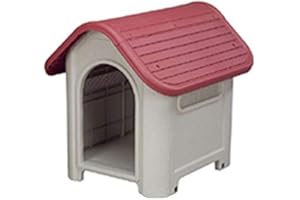 Indoor Outdoor Dog House Small to Medium Pet All Weather Doghouse Puppy Shelter