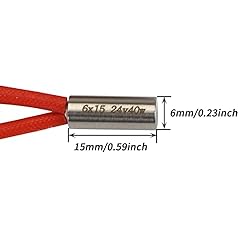 FYSETC 2Pcs Prusa i3 MK3s+ Heater Cartridge 24V 40W