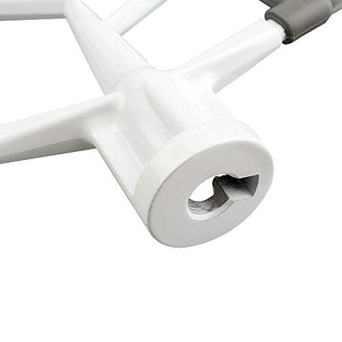 Flex Edge Beater for KitchenAid Tilt-Head Stand Mixer 4.5-5 Quart Bowls with Silicone Edges Flex Edge Bowl Scraper,Perfect KitchenAid Mixer Attachment Accessory - Thumbnail 4