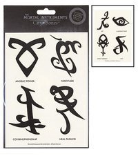 City of Bones 8 Transfer Tattoos - The Mortal Instruments