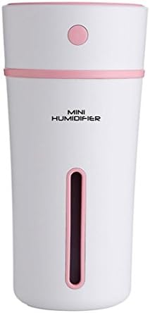 Miklan Mini Cup Humdifier Of Portable Air Atomizer Neutralizer Of LED Defuser For Home&amp;Office (pink)