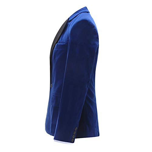image for Boyland Boys Tuxedo Suit Velvet Peak Lapel Vintage 2 Pieces Slim Fit J