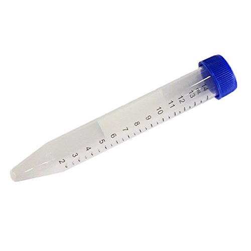 15ml Plastic Centrifuge Tubes, Membrane Solutions Lab Supply Sterile PP Conical Centrifuge Tube, Non- Pyrogenic, DN/RNase Free, Pack of 50 - Thumbnail 3