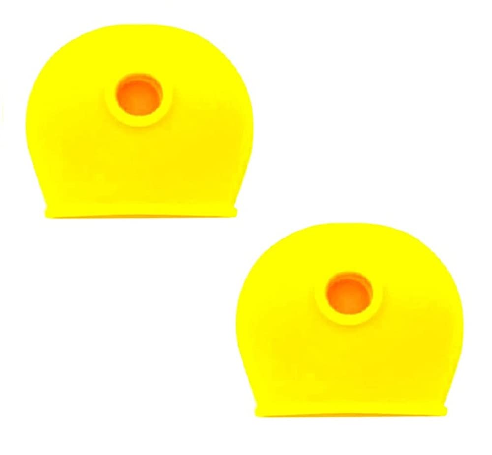 Merriway BH02747 (20 Pcs) Yellow Key Cap Covers - Pack of 20 Pieces