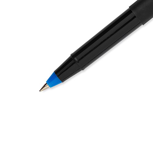 uniball ONYX Rollerball Pen, Micro Point (0.5mm), Blue, 12 Count
