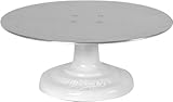 Ateco 612 Revolving Cake Decorating Stand, 12" Round, Cast Iron Base with 1/8" Aluminum Top