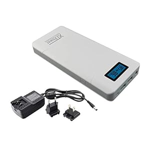 XTPower® XT-16000QC3 Powerbank moderne DC + USB QC3 batterij met 15600mAh – 1x USB, 1x USB QC2 en DC aansluiting van 12…