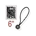 100 New 6" Ball Bungee