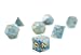 Polyhedral 7-Die Dice Set Blue Jade DND Dice for Dungeons and Dragons DND RPG MTG Table Games Dice