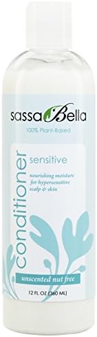 Sassa Bella Conditioner - Sensitive - Unscented Nut Free - 12floz