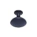 Amazon Basics Round Cabinet Knob, 1.18-inch Diameter, Flat Black, 25-Pack