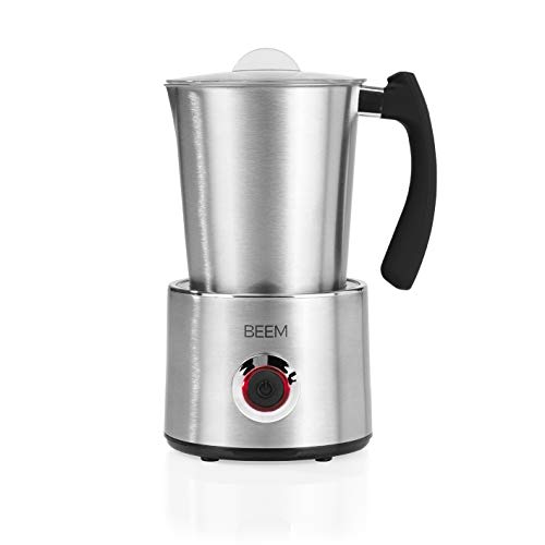 Beem Mousseur À Lait Milk-Swirl - 200 Ml | Mousseur À Lait Électrique Avec 3 Programmes Pour Une Mousse De Lait Optimale, Comme Un Barista | Pour Différents Types De Lait | Passe Au Lave-Vaisselle | 650 W