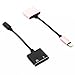 iPhone 7 Adapter & Splitter, YONTEX Dual Lightning Headphone Audio and Charge Sync Data Adapter for iPhone 7 / 7 Plus