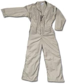 Neese VN4CA ComforTuff FR Nomex Coverall, Medium, Khaki