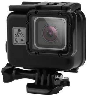 YIDOBLO Shoot 45m Waterproof Protective Housing Case for Hero 6 5 Black Action Cameras - Sports Camera & Accessories Protective - 1 x SHOOT XTGP377A Waterproof Case with Screw Base Mount