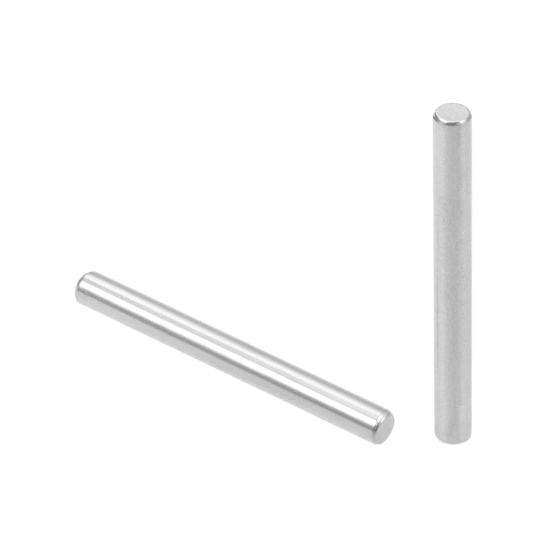 Unifizz 50Pcs 3 x 30mm Dowel Pin 304 Stainless Steel Shelf Pegs Support Shelves Silver Tone