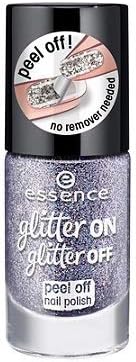 Essence Glitter On Glitter Off Peel Off Nail Polish 0.27oz, Pack of 1