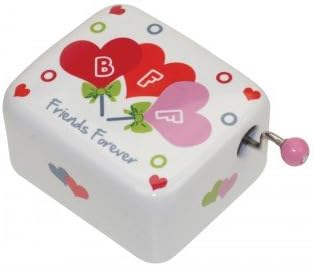 BFF mejores amigos para siempre manivela Caja de música: Amazon.es: Hogar