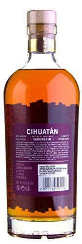 Cihuatan Cihuatán SAHUMERIO Rum El Salvador Limited Edition (1x700ml) Rum (1 x 0.7 l) – Bild 4