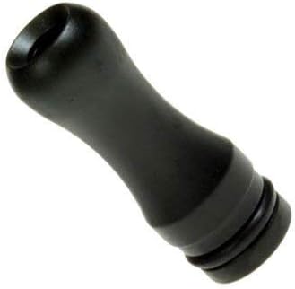 Armerah Baton 510 Drip Tip e-cig Mouthpiece Short/Aluminium/Solid Single in Black