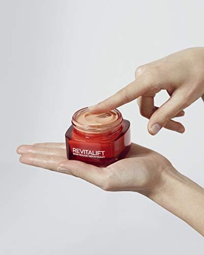 L'Oréal Paris Revitalift - Crema revitalizante para el cuidado facial, antiarrugas, extra firme, con ginseng rojo, 50 ml