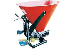 FARM STAR EQUIPMENT Farm Star 3-Pt. Spreader with Gearbox and PTO Driveline - Category 0-1, 500-Lb. Capacity