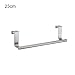 ESHOO 9 Inch Towel Bar Holder Over Door Hanger Hook for Bathroom or Kitchen, Brushed Stainless Steel