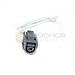 1x Connector 1-way for Temperature Sensor 90980-11428