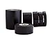 GGR Supplies T.R.U. EL7566-AW Professional Grade Rubber Black PVC Electrical Tape, Rated up to 600 Volts and 176 F - UL/CSA/CE Listed Synthetic: 4 in. x 66 Ft. (8 Mil)