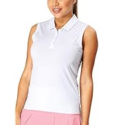 icyzone Women's Golf Sleeveless Polo Shirts Tennis Tank Tops Athletic T-Shirts