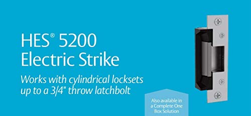 HES 5200C Electric Strike, Complete Pac, 1 Box Solution which Includes The 501 and 501A faceplates, Satin Stainless Steel (630), Dual Voltage (12/24). - Thumbnail 6