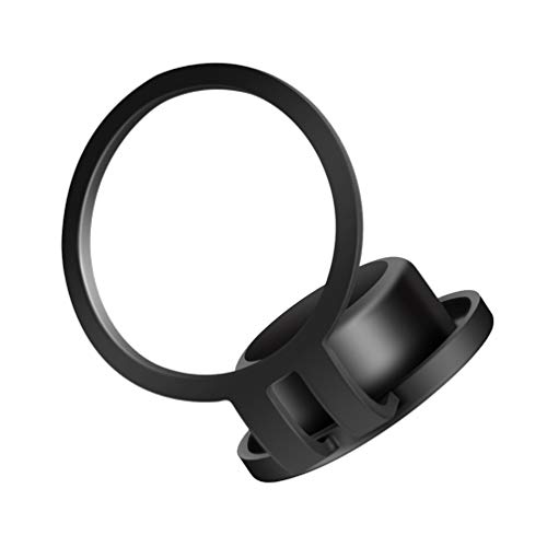 ZHSMS Universal Cigarette Lighter Cover Cap waterproof Dustproof Cover for Auto Car Cigarette Lighter Socket Plug Cover Dust Cap Car Accessory 5 Pack(Black)