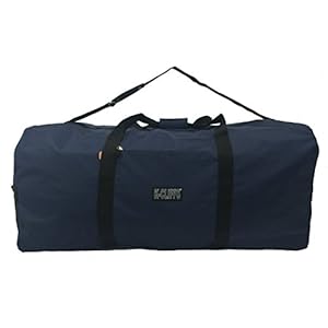 Heavy Duty Cargo Duffel Large Sport Gear Drum Set Equipment Hardware Travel Bag Rooftop Rack Bag (42" x 20" x 20", Navy)