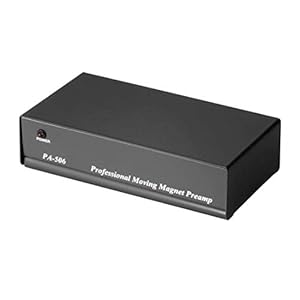 Hama Stereo Phono-Voorversterker Pa 506 (Voor Platenspeler, Incl. Netadapter 230 V/50 Hz, 3000 Ma, Cinchkabel 0,9 M…