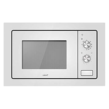 CATA MC 20 D Microondas de integración, 800 W, 20 litros, Acero ...