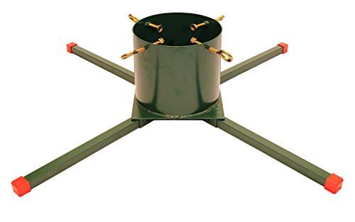 Goliath Welded Steel Christmas Tree Stand for Live Trees 8 to 16