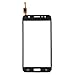 LUVSS New Touch Screen Digitizer [LCD not Included] Replacement for Samsung Galaxy J5 J500 2015 Touch Digitizer Front Outer Glass Lens with Adhesive Pre-installed Repair Part (Black)