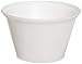 Dixie P040TRANSLUC Translucent Plastic Souffle Cup, 4oz Capacity (12 Packs of 200)