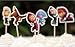 Masha And The Bear Cupcake Toppers Masha Bear Baby Shower Birthday Party Picks (Pack of 24)