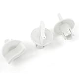 uxcell® Repair Part Insert Type Control Knobs for Heater Climate Fan 3Pcs Gray