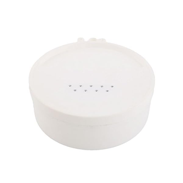 uxcell-Plastic-Fisherman-Angler-Cylinder-Shape-Detachable-Layered-Bait-Holder-Box-Container-White