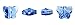 Mandala Crafts Faceted Butterfly Crystal Beads Lot of 30 Pcs, 10mm, 6 Colors