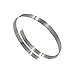 999 Fine Silver Plain Bezel Wire 28 Gauge 1/8 Inch x 12 Inches with Jewelry-making Tip Sheet by EAM Jewelry Design and Supply