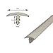 T-Molding Arcade Mame - Smooth White - 5/8