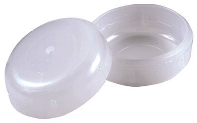 Click Here to See More Images Shepherd Hdwe Prod 3040 Wrought-Iron Furniture Foot Guard, White, 1-1/2-In., Quantity 24 by Shepherd Hardware