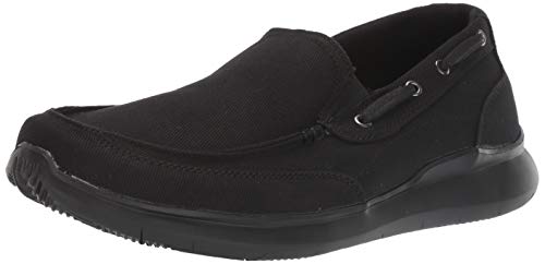 Propét mens Viasol Loafer, Black, 10.5 X-Wide US