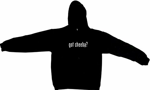 Got Cheeba Men's Hoodie Sweat Shirt Large, Black